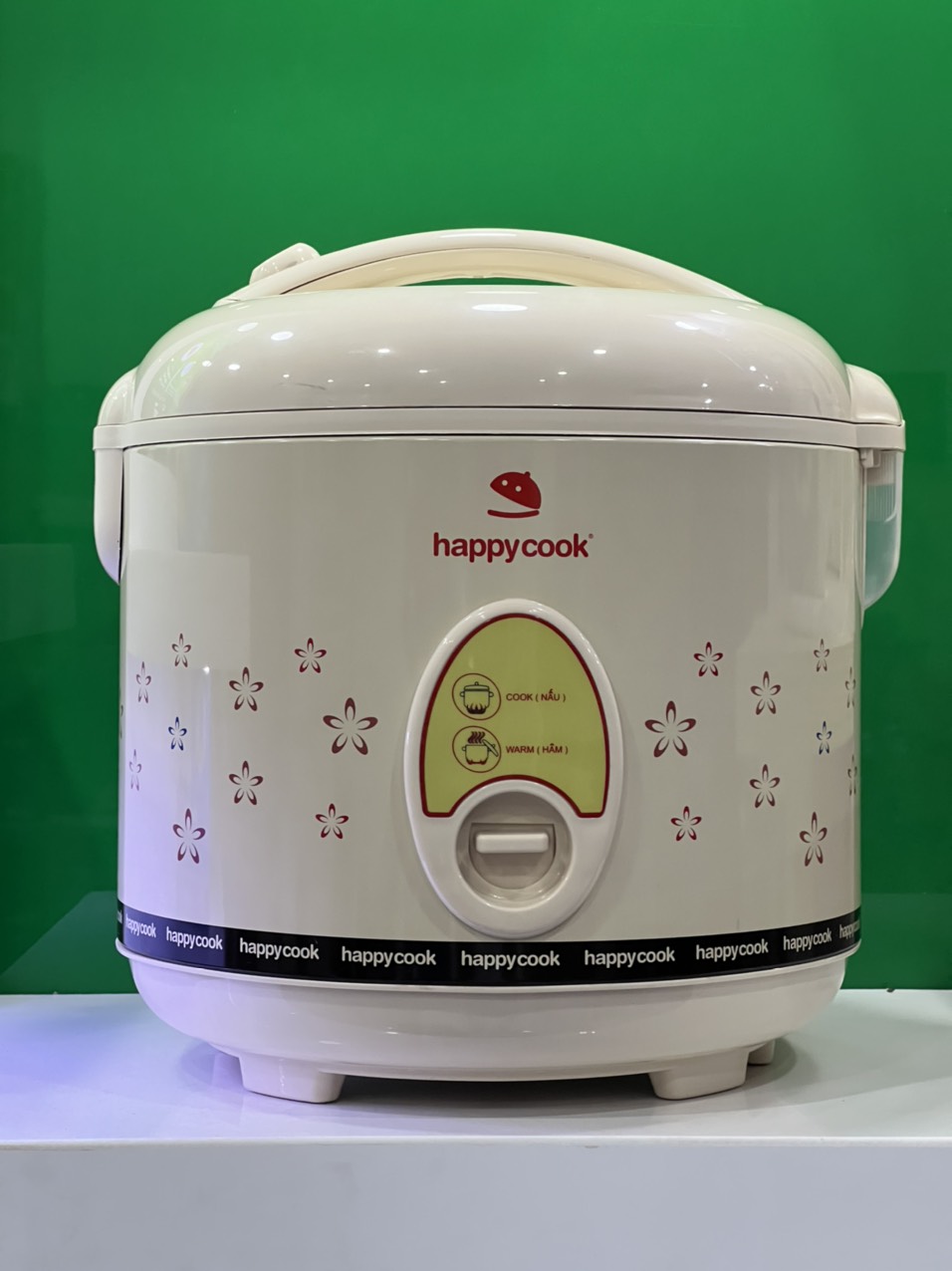 Nồi Cơm Điện Nắp Gài 1.8 Lít Happy Cook HC-180