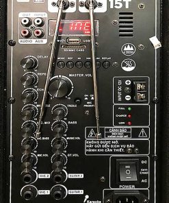 Alternative view of Loa kẹo kéo Sunrise 15T, loa karaoke di động, công suất max 350W