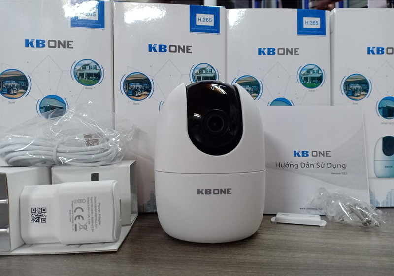 Camera IP 2.0MP KBONE KN-H21P kết nối trực tiếp Wifi