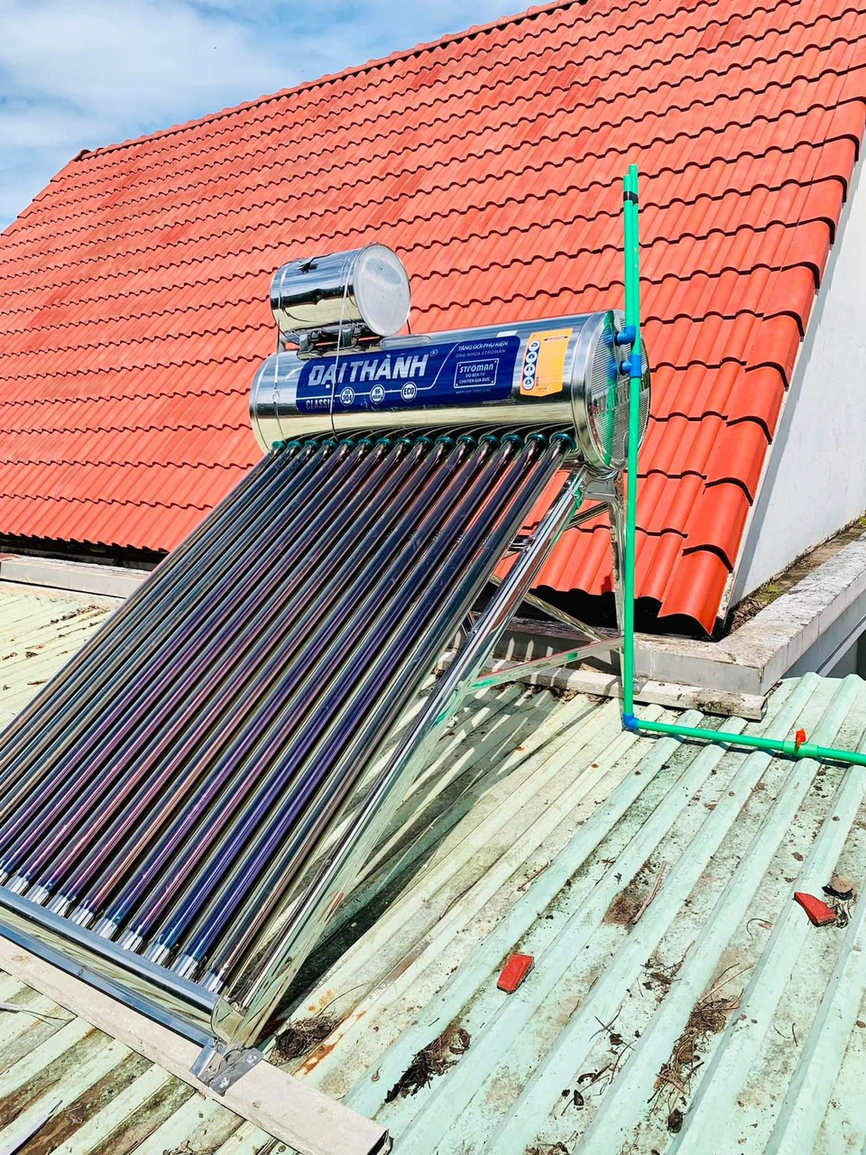 Lắp máy nước nóng mặt trời Đại Thành tại Tây Ninh giá rẻ