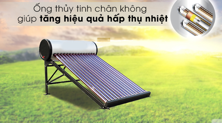So sánh 3 loại máy nước nóng năng lượng mặt trời