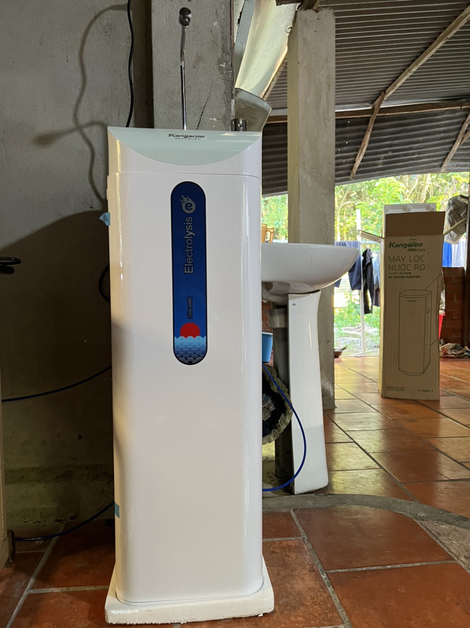 Máy lọc nước Kangaroo Hydrogen ion kiềm