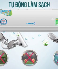 Alternative view of Máy Lạnh Inverter Asanzo 1.5HP