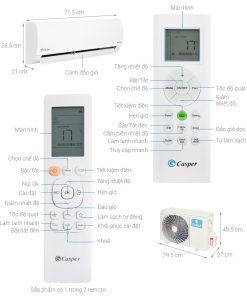 Alternative view of MÁY LẠNH CASPER INVERTER 1 HP