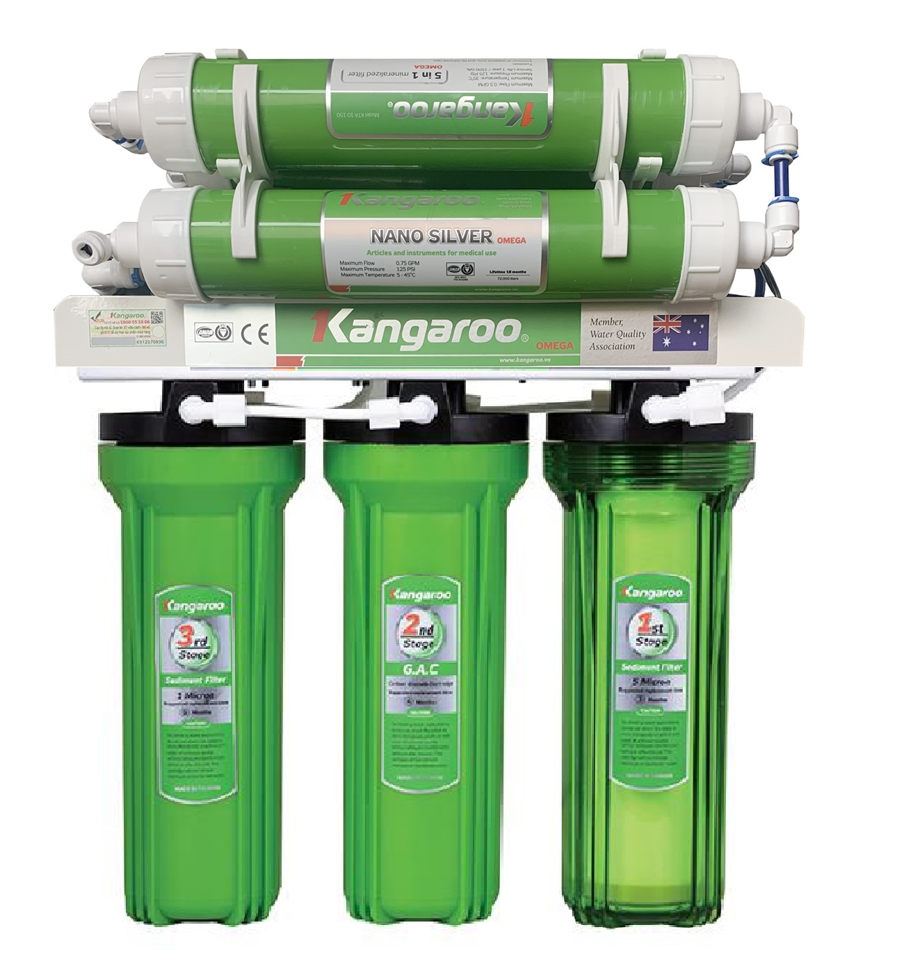 Tìm hiểu chi tiết 10 Lõi lọc nước Kangaroo