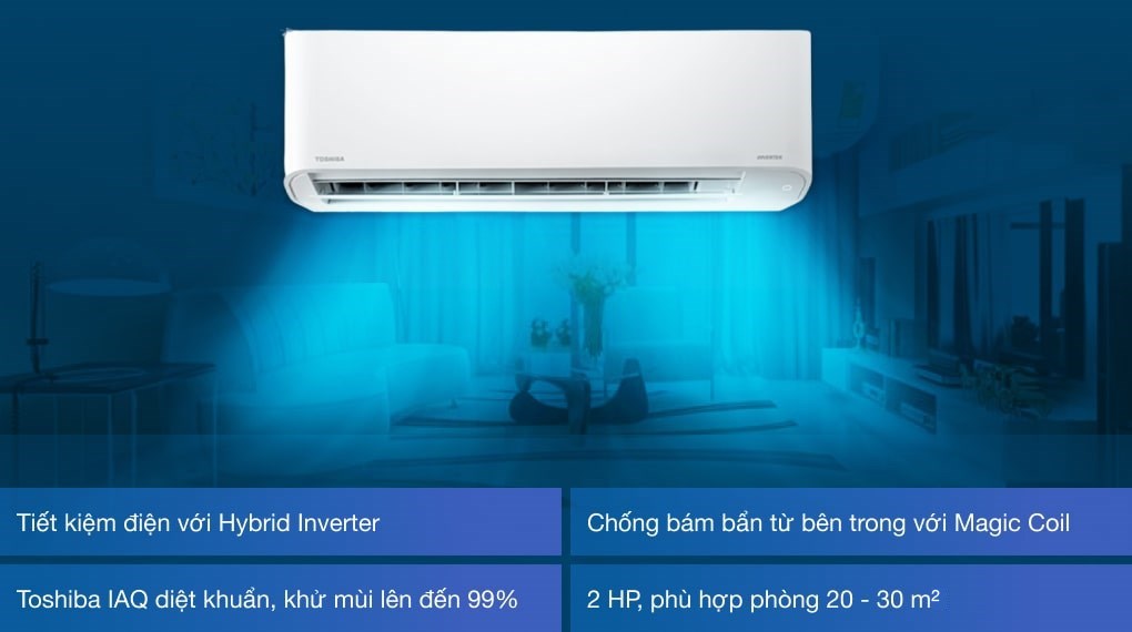 Máy lạnh Toshiba 2 HP Inverter