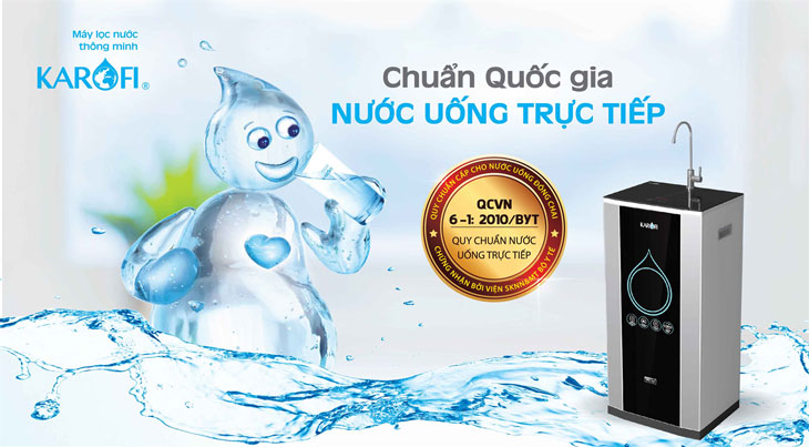 8 LÝ DO NÊN SỞ HỮU MÁY LỌC NƯỚC RO KAROFI CHO GIA ĐÌNH